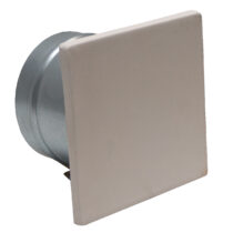 Brula Keramik-Steckbuchse, Quadratische Putzöffnung (140 x 140 mm) - Blinddeckel - Reinigungsöffnung