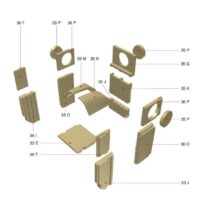 Olsberg Schamotteset Profi W 7