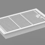 CB Deckengitter 39 x 27 cm - schwarz