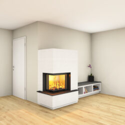 55-34-51 H Eckkamin Feuerbank Abiente