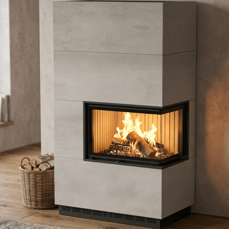 Brunner Eckkamin, BSK Eck 42-66-42 DTL - Bausatz