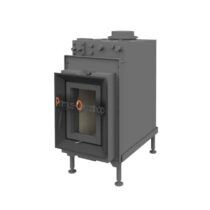 Brunner Kachelofeneinsatz wasserführend B8