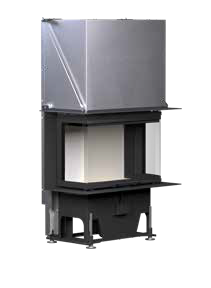 CB- tec Panoramakamin - P200 H - 70/28/45 8,5 kW - DIBT geprüft