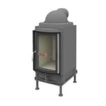 Brunner Kachelofeneinsatz HKD 2.2 k Rundglas
