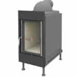 Brunner Kachelofeneinsatz HKD 2.2 XL Flachglas - Frontplatte Guss 48 x 83 cm