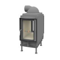 Brunner Kachelofeneinsatz HKD 2.2 XL Tunnel Rundglas