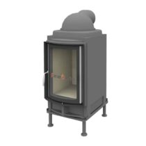 Brunner Kachelofeneinsatz HKD 2.2 Rundglas