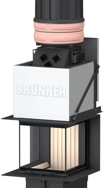 Brunner MAS Modul Aufsatz Speicher 440/2s + Gusshaube