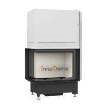Primo Kamineinsatz Eckkamin wasserführend E W 67 45 51 H