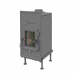 Brunner Kachelofeneinsatz WF 25 Holzbrand - 790 x 420 mm