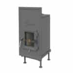 Brunner Kachelofeneinsatz WF 25 Holzbrand - 895 x 480 mm
