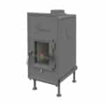 Brunner Kachelofeneinsatz WF 33 Holzbrand - 790 x 420 mm