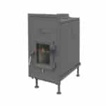 Brunner Kachelofeneinsatz WF 50 Holzbrand - 830 x 480 mm