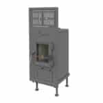 Brunner Kachelofeneinsatz WFr 25 für Holz und Kohle - 1060 x 480 mm