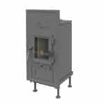 Brunner Kachelofeneinsatz WFr 25 für Holz und Kohle - 895 x 480 mm
