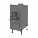 Brunner Kachelofeneinsatz WFr 33 für Holz und Kohle - 790 x 420 mm