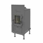 Brunner Kachelofeneinsatz WFr 33 für Holz und Kohle - 895 x 480 mm