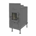 Brunner Kachelofeneinsatz WFr 50 für Holz und Kohle - 895 x 480 mm