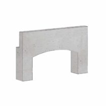 Brula Sockelteil mit Segmentbogenausschnitt 450 mm