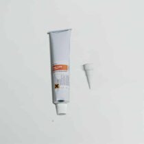 Dichtschnurkleber mit Dosieraufsatz - Hochtemperaturkleber - Universal Dichtungskleber für Kamine und Öfen