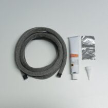 Brunner Dichtungsset -Tür auf Korpus - Passend für: HKD, GOT, Kamin-Kessel - Set: Hakotherm 3 Meter, Dichtung D=11mm, Hochtemperaturkleber