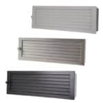 CB Warmluftgitter 45 x 15 cm - schwarz