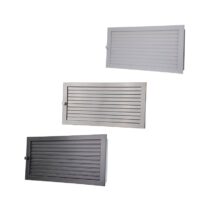 CB-tec Warmluftgitter 45 x 23 cm - verstellbar - Außenmaß: 450 x 230 mm - Einbaumaß: 446 x 223 mm - freier Luftquerschnitt: 570 cm²