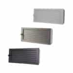 CB Warmluftgitter 35 x 15 cm verstellbar - schwarz