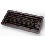 CB Deckengitter 39 x 19 cm - schwarz