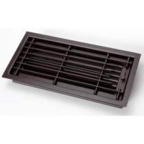 CB-tec Deckengitter 39 x 19 cm - Außenmaß: 390 x 190 mm - Einbaumaß: 365 x 165 mm - freier Luftquerschnitt: 245 cm²