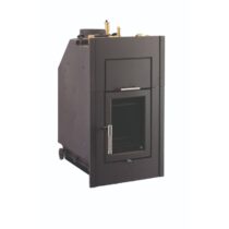 Leda Kachelofeneinsatz wasserführend Diamant H100W