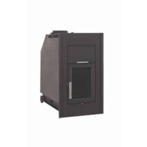 Leda Kachelofeneinsatz wasserführend Diamant H200W