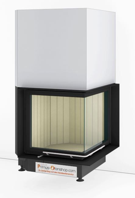 Kamineinsatz Brunner Eckkamin 51/52/52