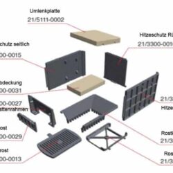 Ersatzteile Kachelofeneinsatz Format 6