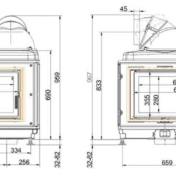 mit NAchheizzug nebenstehend 3,20 lfm Speichermasse ca 255 kg