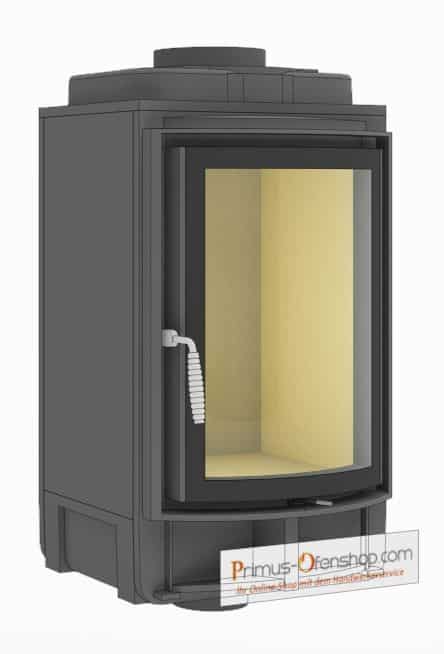 Kachelofeneinsatz Brunner HKD  2.2 kurz Rundglas