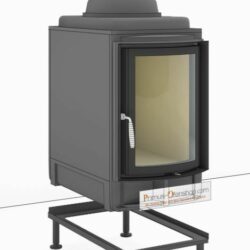 Brunner Kachelofeneinsatz HKD 2.2 XL Rundglas