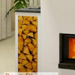 Zubehör: Holzregal