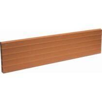 Brula Hourdis Ziegeltonplatte 1000 x 250 x 40 mm - für Abdeckungen - Ofenbank