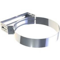 Jeremias DW ECO 2.0 - Schornstein-Wand-Halterung - Deckenabstandshalter 50-70 mm - Edesltahl