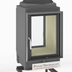 Kachelofeneinsatz Brunner HKD 2.2 XL Tunnel Drehtür Flachglas