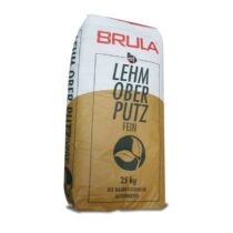 Brula Lehm Oberputz fein 25kg - Ofenputz - Körnung fein