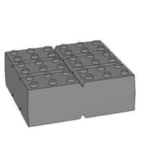 Brunner Sockelstein 100mm für Höhenausgleich MSS