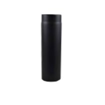 Muldenthaler Rauchrohr eingezogen 500 mm lang schwarz