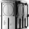 Schmid Nachheizkasten Guss HGZ F1 - Eingang 145 mm, Ausgang 145 mm