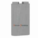 Nachheizkasten Stahl 180/180 mm - 62x42x20 cm