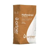 Ortner Haftmörtel 20 kg  grau - Körnung: 0-2 mm - bis 1000°C