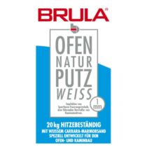 Brula Ofenputz weiss 20kg - Ofenputz  - Körnung: 0-1 mm - Verarbeitungszeit 120 min