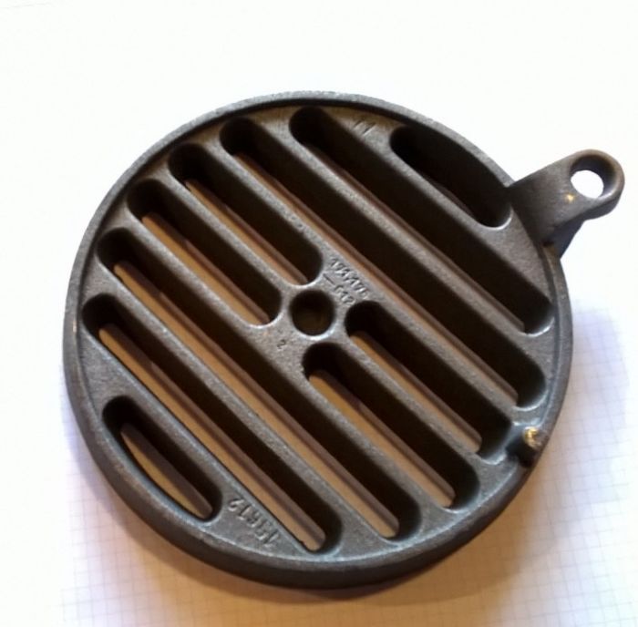 Rüttelrost Buderus 190 mm Ø Ansicht unten