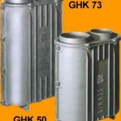 Schmid Nachheizkasten Guss NHK G 50 - Ausgang 180 mm